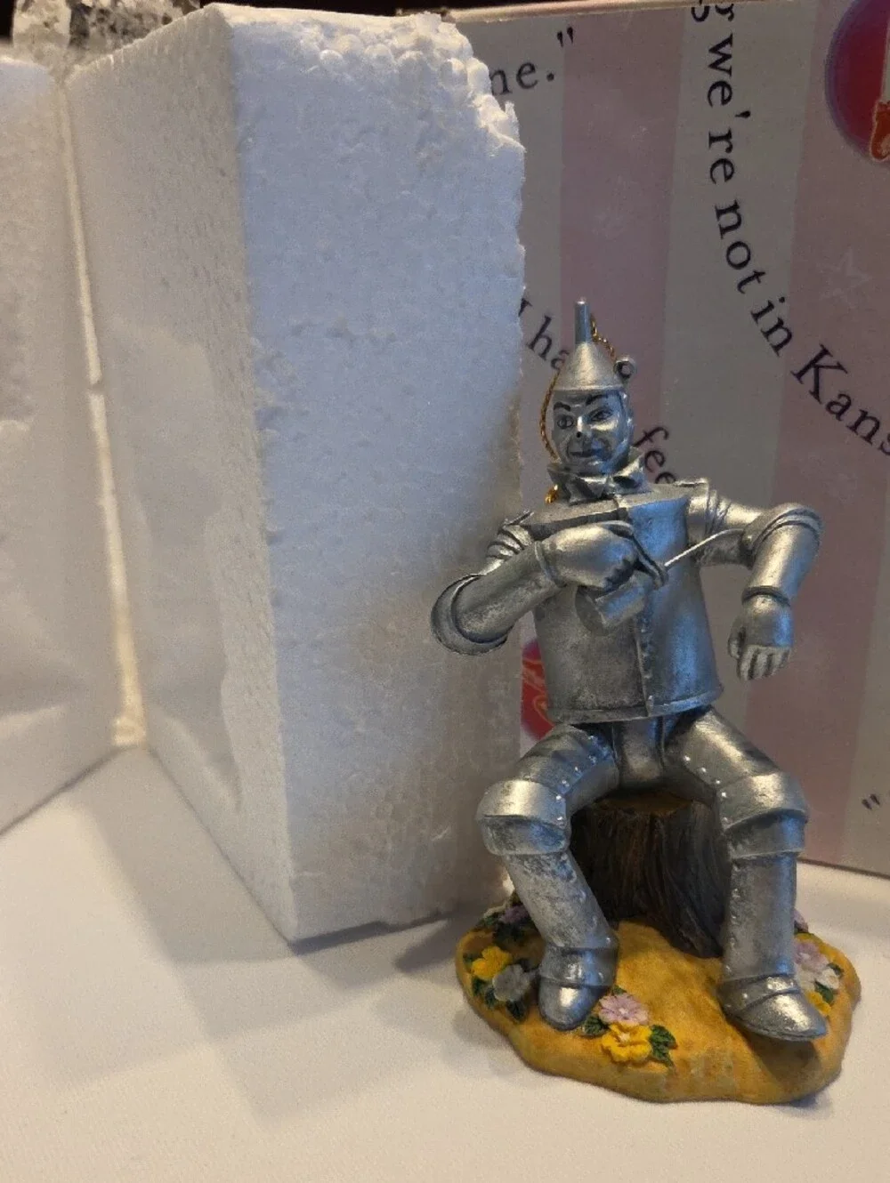 Wizard of Oz Tin Man Figurine-Ornament EUC